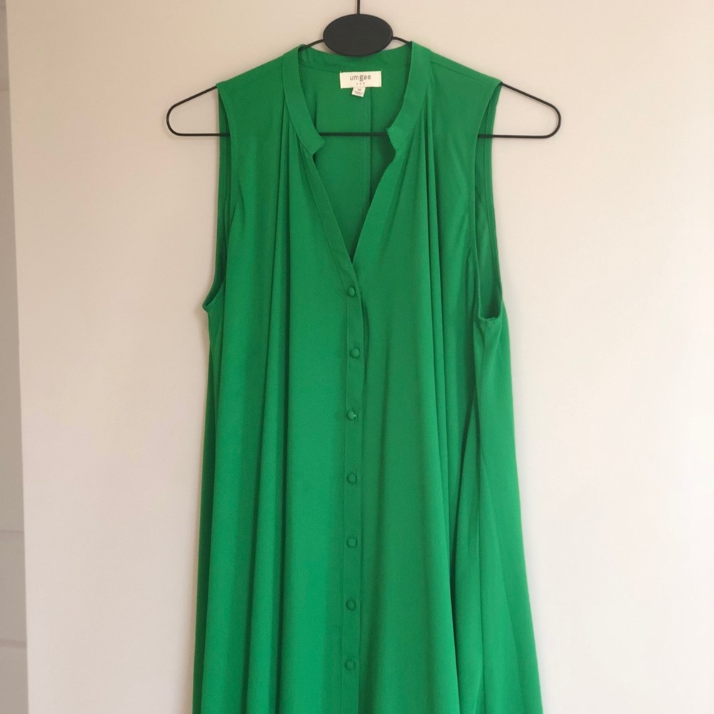 Anthropologie Kelly green dress